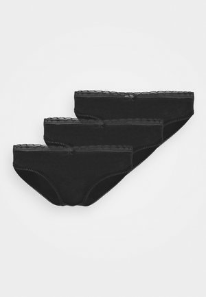 DORINA 3 PACK - Slip - black