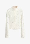 EVERMOVE FLORAL PRINT TECHNICAL JACKET - Veste de survêtement - beige