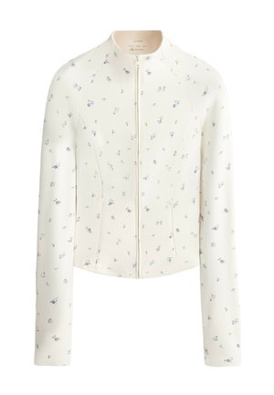 OYSHO, EVERMOVE FLORAL PRINT TECHNICAL JACKET - Veste de survêtement - beige