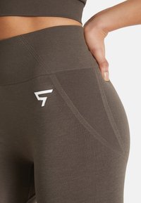 SQUATPROOF CORE SEAMLESS - Tajice-hlače - coffee