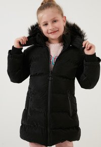 LELA REGULAR FIT - Vinterfrakke - black