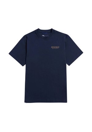 Penfield, WILDE BEAR - T-shirt con stampa - navy blazer