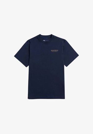Penfield, WILDE BEAR - T-shirt con stampa - navy blazer
