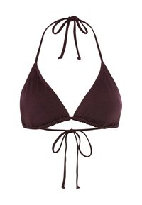 LSCN BY LASCANA TRIANGLE - Bikini top - aubergine