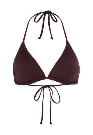 LASCANA LSCN BY LASCANA TRIANGLE - Bikini top - aubergine