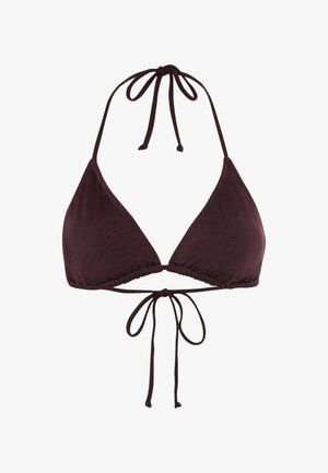 LASCANA LSCN BY LASCANA TRIANGLE - Bikini-Top - aubergine