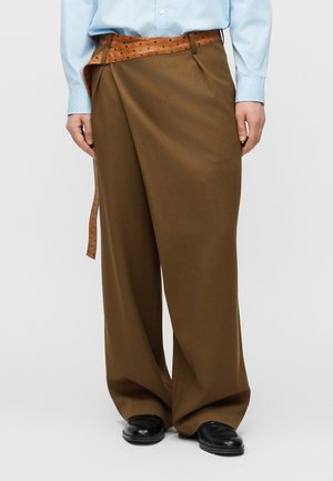 PANTS - Παντελόνι - khaki