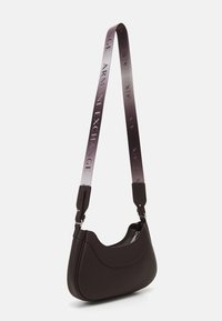 Armani Exchange SMALL SHOULDER BAG - Torba preko tijela - liquor