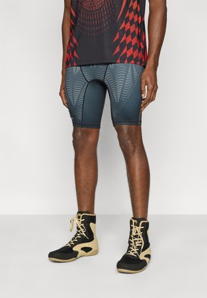 UFC ZENITH FIGHT NIGHT MENS VALE TUDO SHORT - Mallas running cortas - black/gold-coloured