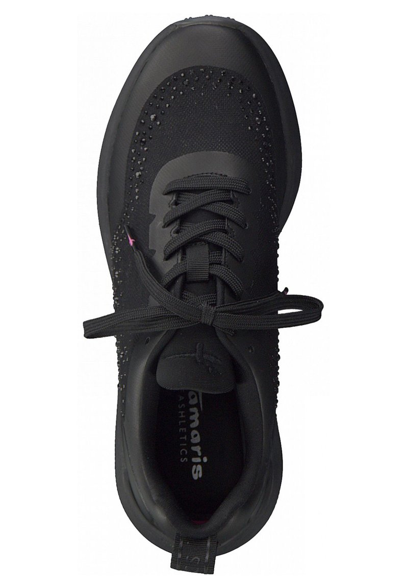 Damen Sneaker low | Tamaris Sneaker low black uni/schwarz - NE11332 Damen Sneaker low | Tamaris Sneaker low black uni/schwarz - NE11332