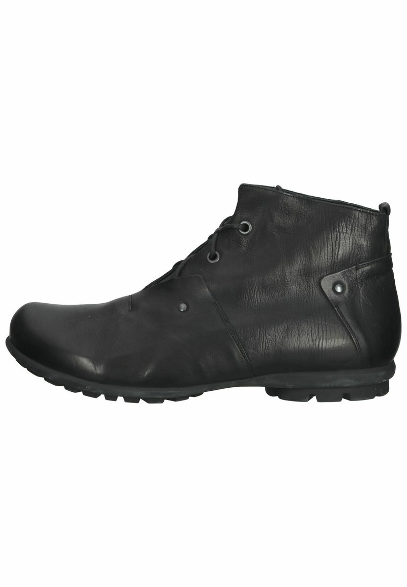 Think! Schnürstiefelette - schwarz