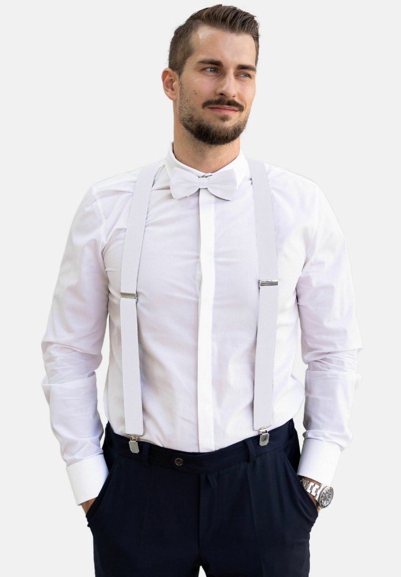 Massi Morino SET - Bælter - weiß