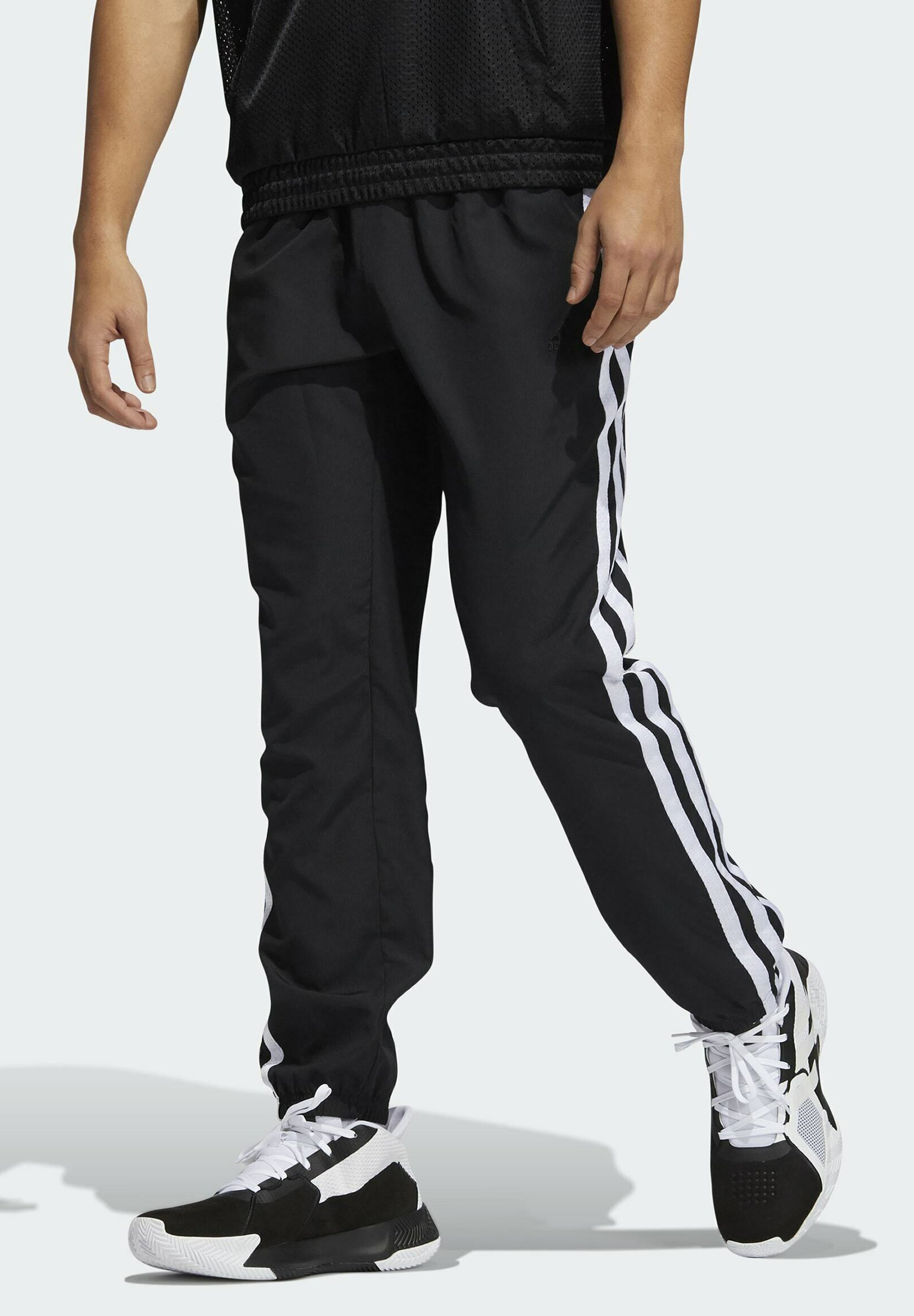 adidas Performance SUMMER AEROREADY PRIMEGREEN BASKETBALL - Pantalones  deportivos - black/negro - Zalando.es