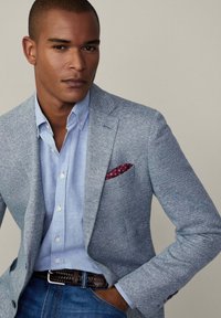Hackett London WAFFLE niebieski