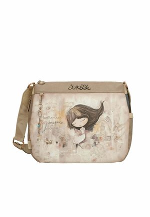 Cross body bag - beige