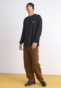 Carhartt WIP SINGLE KNEE PANT - Tygbyxor - tamarind