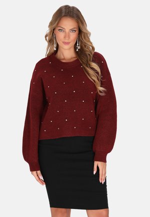 faina, Maglione - wine red