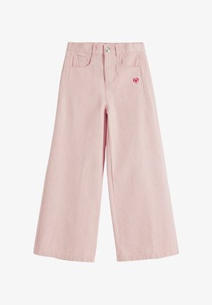 Desigual WIDE MELANGE - Jeans relaxed fit - pink
