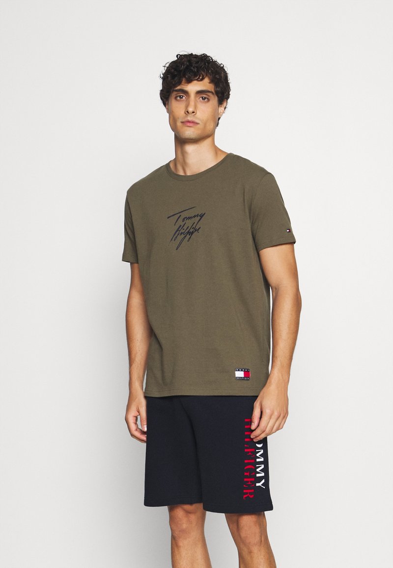 Tommy Hilfiger ULTRA SOFT TRACK SHORT Pyjama bottoms desert sky