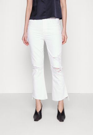 FRAME LE SUPER HIGH CROP MINI CASCADE HEM - Τζιν Bootcut - au natural destruct