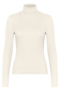 DREW ROLLNECK PUFF - Strikkegenser - egret