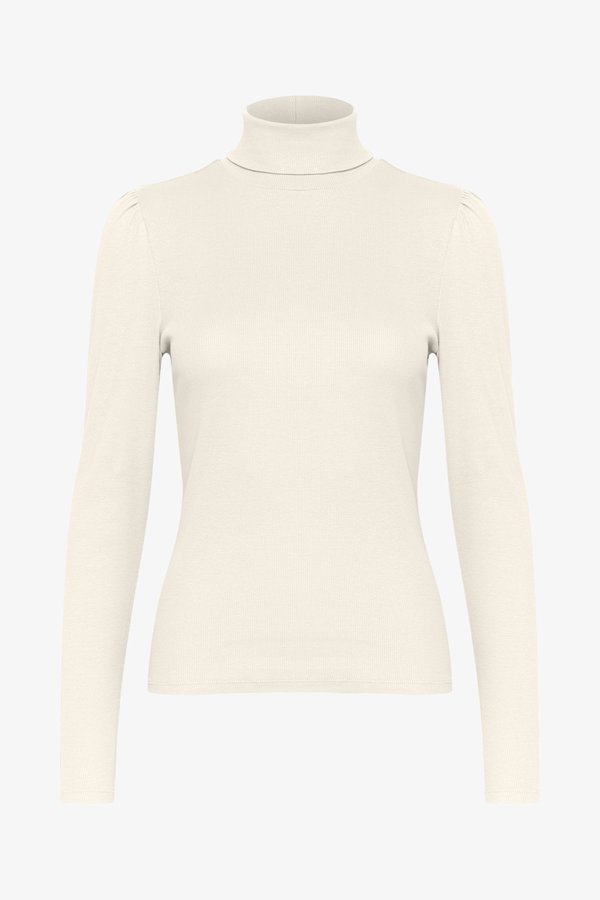 DREW ROLLNECK PUFF - Jumper - egret2