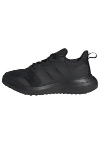 adidas Performance - FORTARUN 2.0 CLOUDFOAM LACE - Hardloopschoenen competitie - core black   core black   carbon Miniatuurafbeelding 1