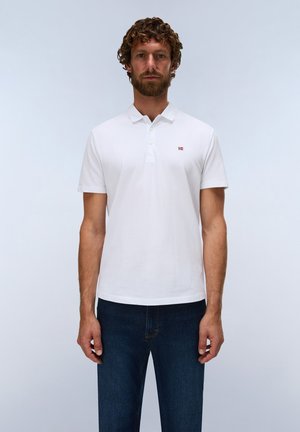 Napapijri, EALIS SS SUM - Poloshirts - bright white