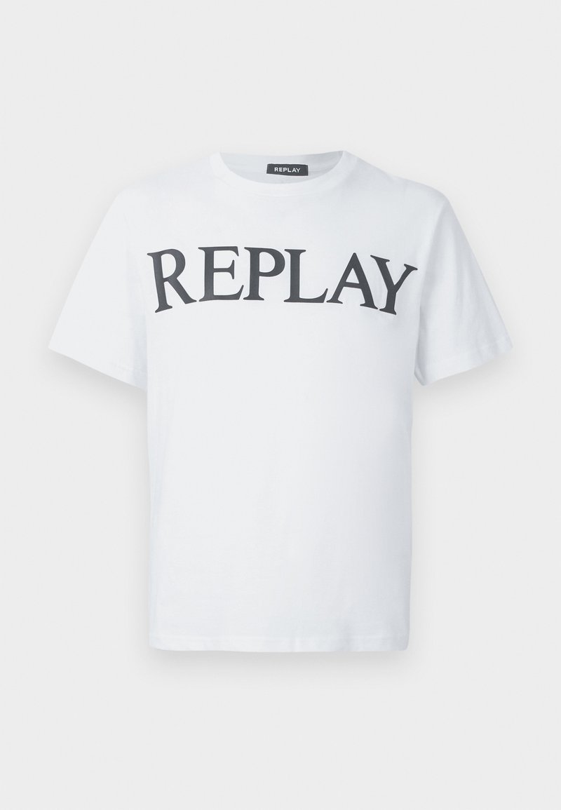 Replay T-shirt print wit