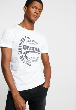 Print T-shirt - white