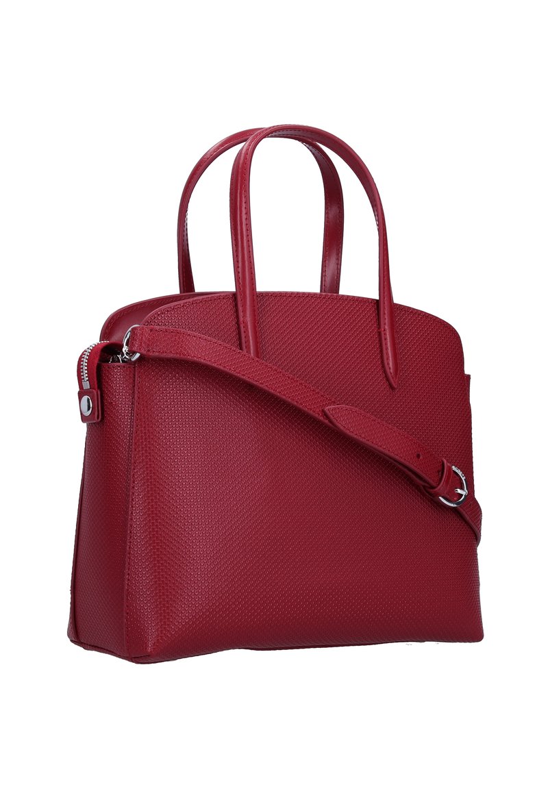 Lacoste CHANTACO Sac à main bordeaux/rouge