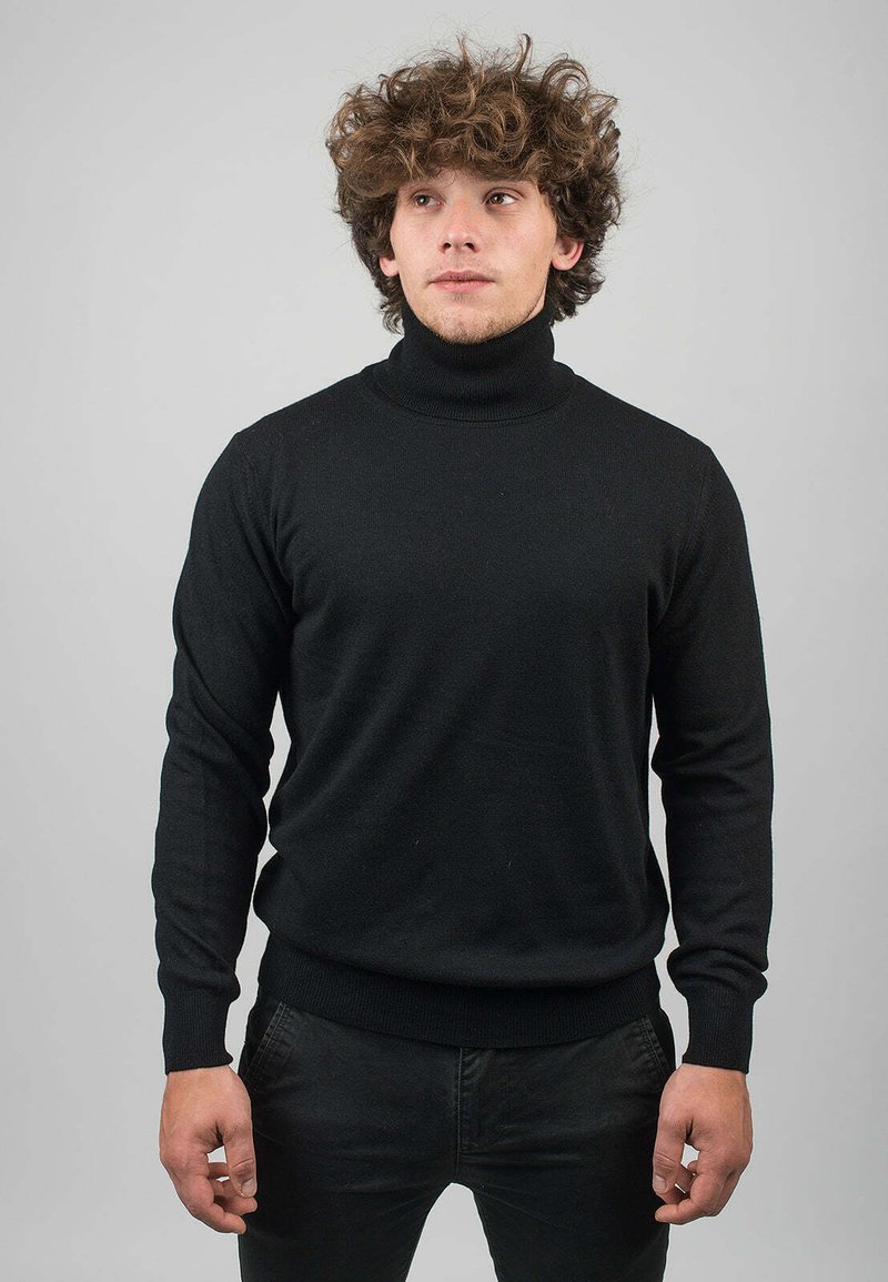 Dalle Piane Cashmere TURTLENECK - Maglione - nero