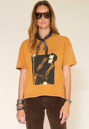 T-shirt imprimé - miel