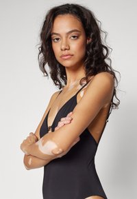 Diesel OVAL BODYSUIT - Bodijs - black