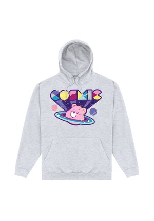 CARE BEARS COSMIC SPACE - Kapuzenpullover - heather grey