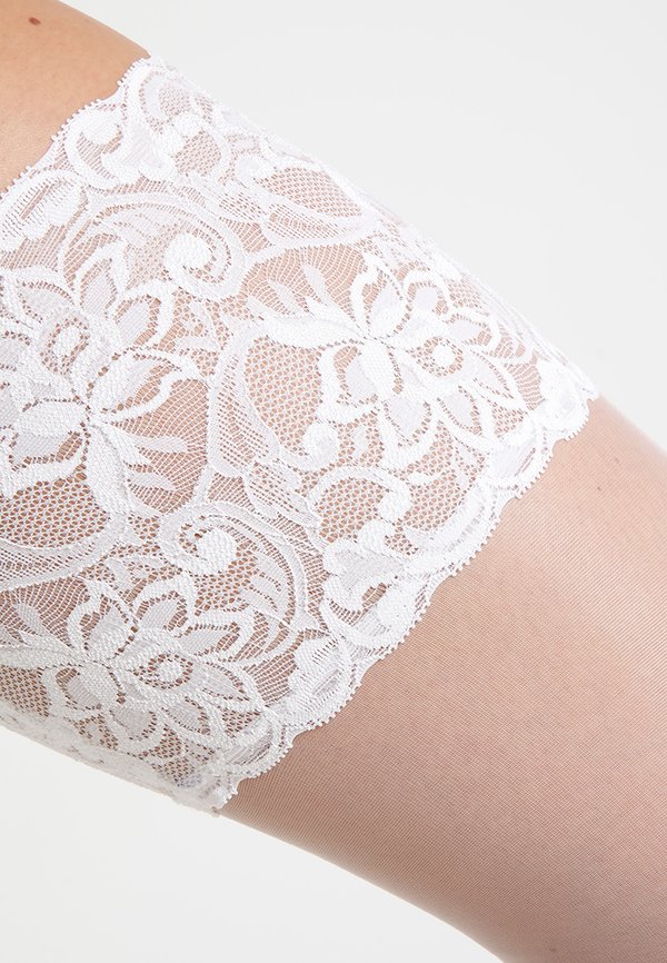 SEIDENGLATT 15 DENIER STAY UPS TRANSPARENT SILKY - Over-the-knee socks2