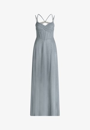 Vera Mont, VERA MONT IM GLITZER-LOOK ABENDKLEID - Cocktailkleid/festliches Kleid - weiß grau