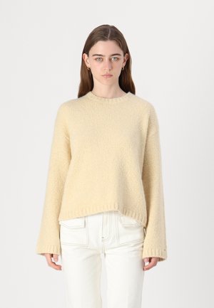 TEXTURED  - Strickpullover - country ivory