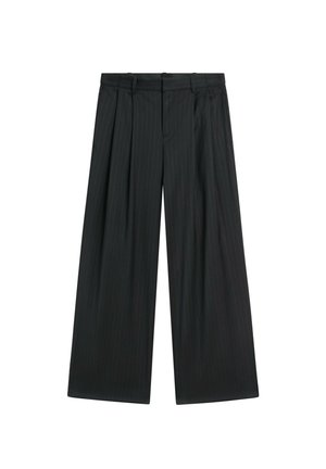Massimo Dutti, Broek - mottled dark blue