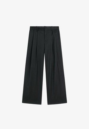 Massimo Dutti, Broek - mottled dark blue