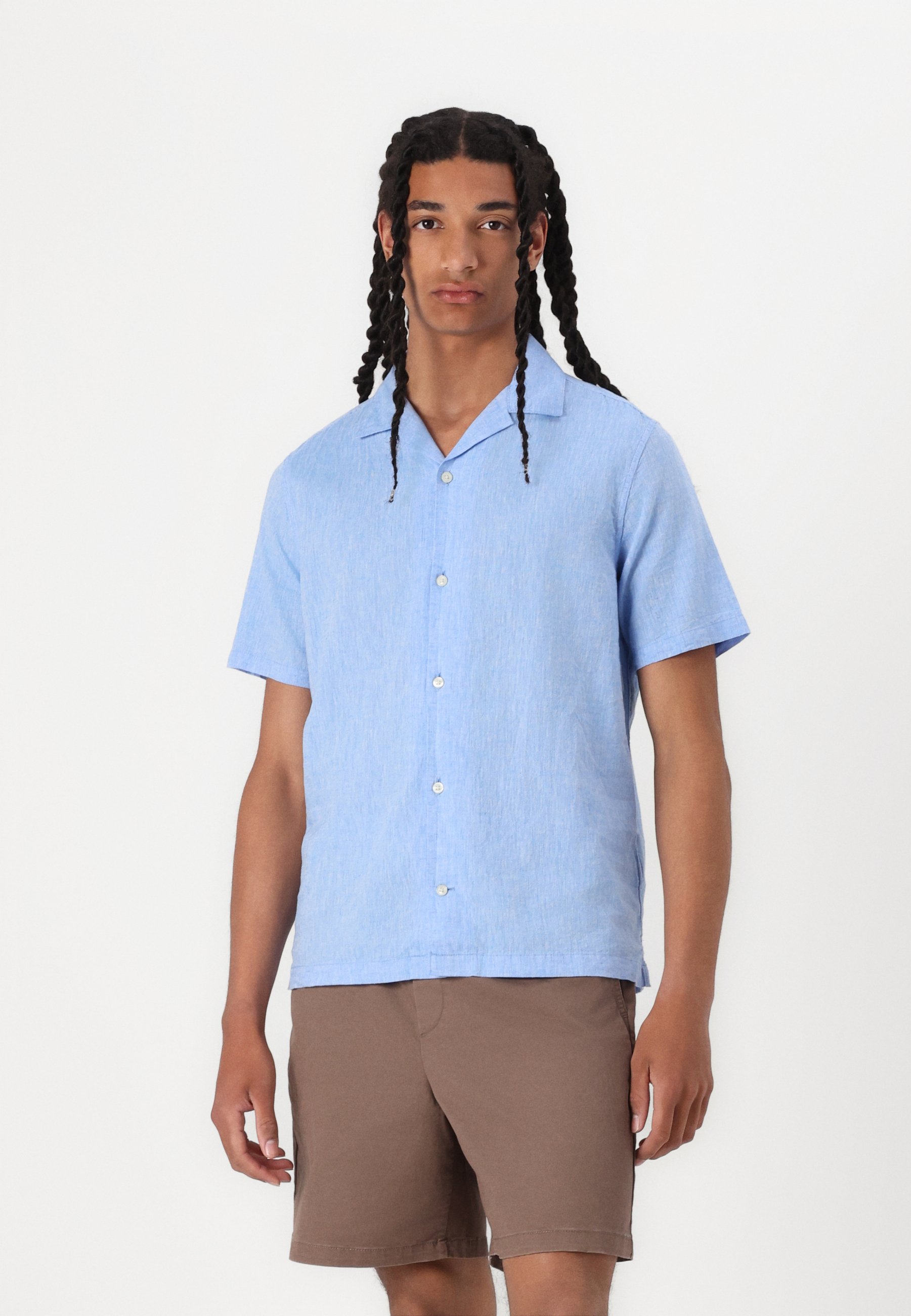 GAP STANDARD RESORT COLLAR Shirt union blue/light blue