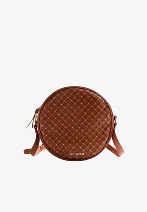 Gioseppo, BOLSO REDONDO CON EXTERIOR TRENZADO WASCOTT - Bandolera - cuero