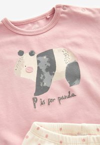 Next SET STANDARD - Pikkade varrukatega topp - pink panda