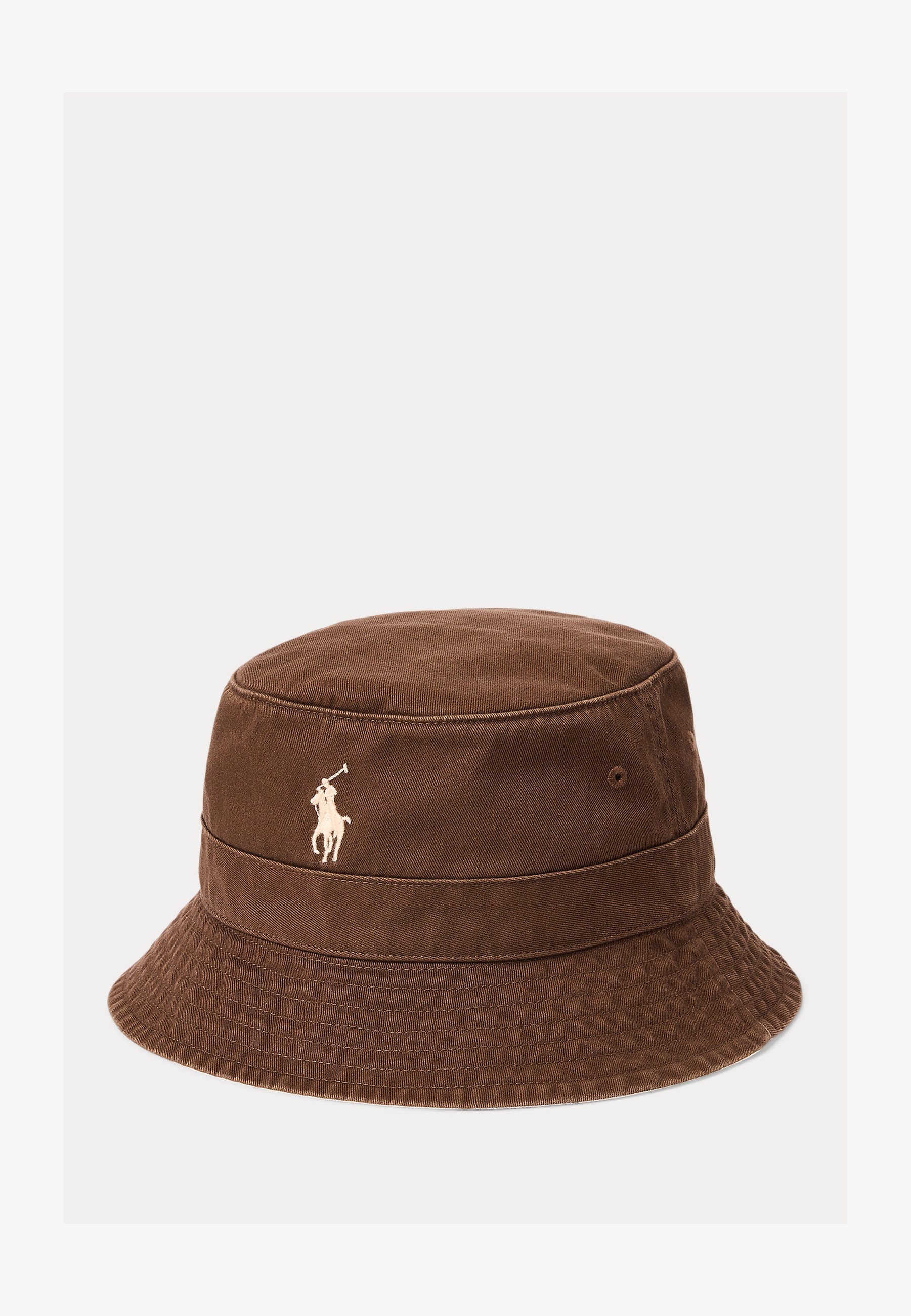 Polo Ralph Lauren COTTON BUCKET HAT Hat copper brown/brown