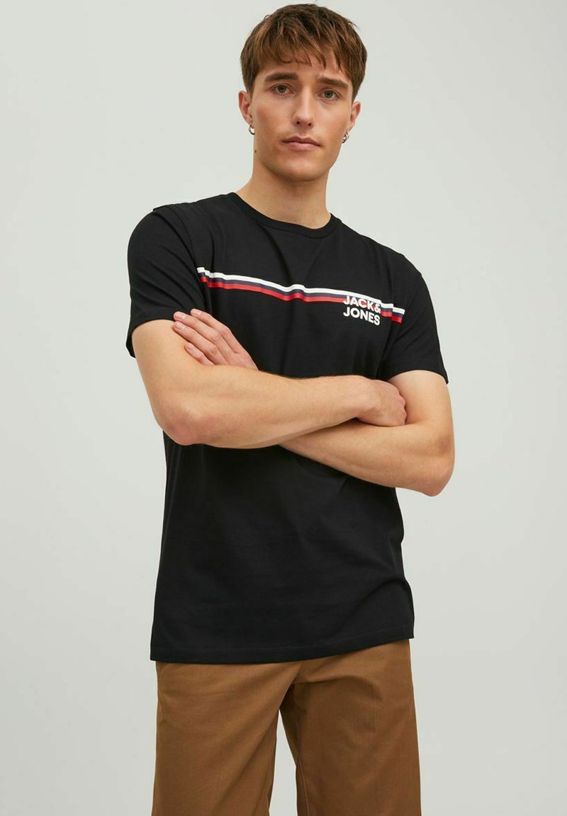 Zalando Jack And Jones T Shirt Herren Jack & Jones T-Shirt print - black/schwarz - Zalando.ch