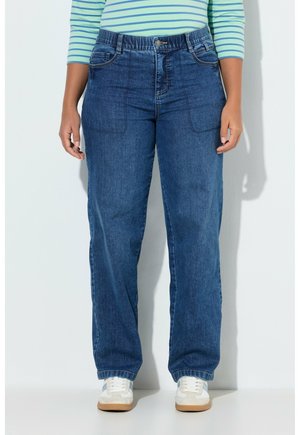 Wide leg - blue denim