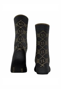 FALKE RETRO SENSATION - Socken - black
