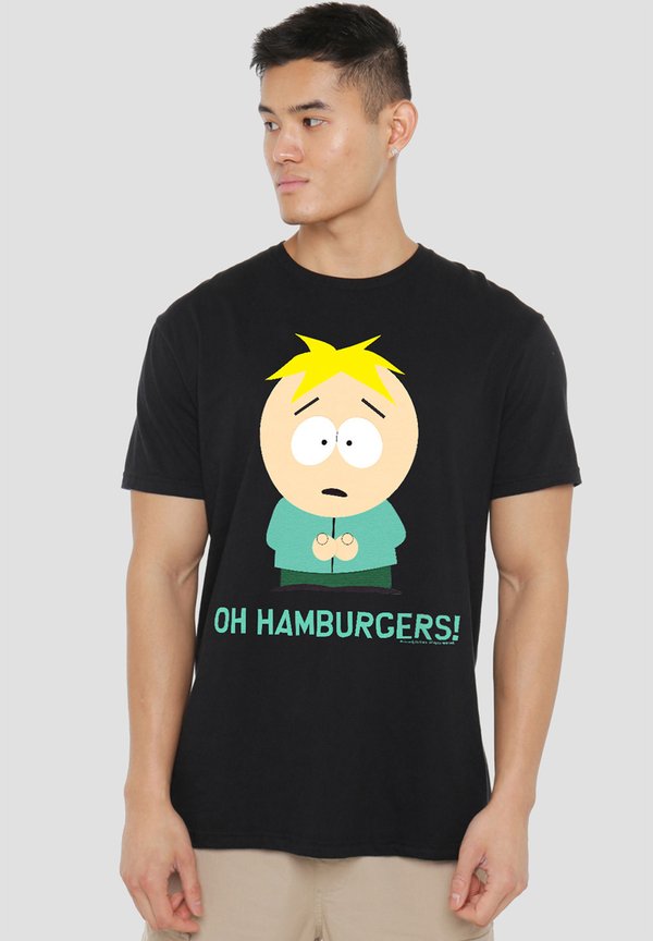 SOUTH PARK BUTTERS OH HAMBURGERS - T-Shirt print