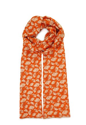 Sjaal - oranje goud