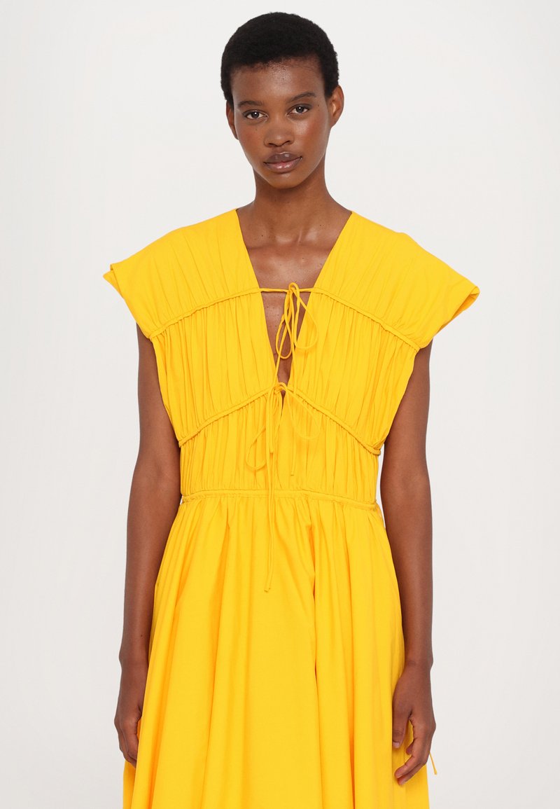 TOVE CERES DRESS - Maxi dress - golden yellow/orange